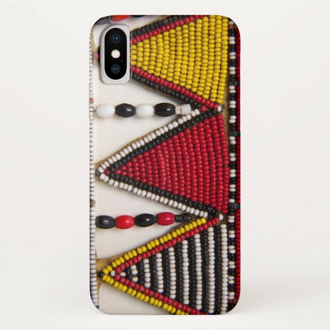 Capa Para iPhone, Case-Mate Trabalho de Beade Tribal de Maasai (Verso)