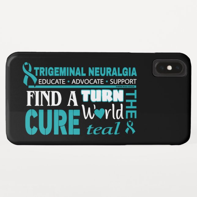 Capa Para iPhone, Case-Mate Transforme o Teal Mundial...TN (Verso (Horizontal))