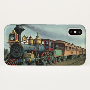 Capa Para iPhone Da Case-Mate Transporte Antigo, Locomotiva de Trem de Carvão