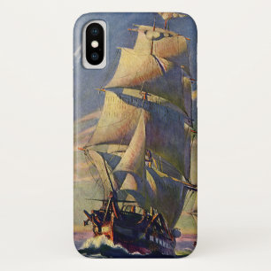 Capa Para iPhone Da Case-Mate Transporte Antigo, Navios Clipper no Mar