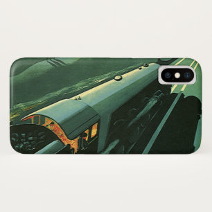 Capa Para iPhone Da Case-Mate Transporte Antigo, Trem Verde Veloz