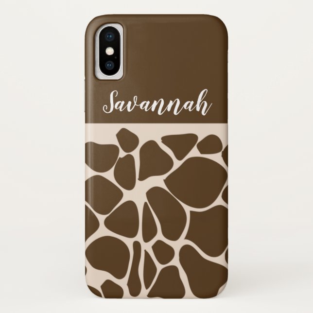 Capa Para iPhone, Case-Mate Trendy Giraffe - Impressão de Capa de telefone de  (Verso)