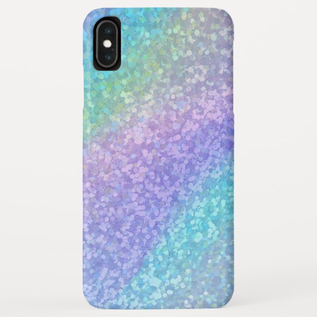 Capa Para iPhone, Case-Mate Trendy Rainbow Glitter Apple (Verso)