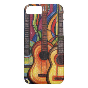 Capa Para iPhone Da Case-Mate Três guitarra