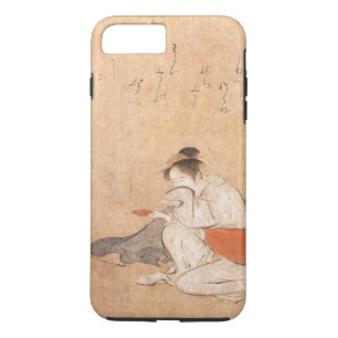 Capa iPhone 8 Plus/7 Plus Três mulheres bêbadas Arte Japonesa Torii Kiyona