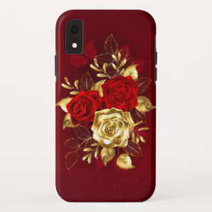 Capa Para iPhone Da Case-Mate Três Rosas de joalharia