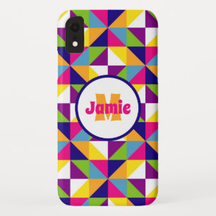 Capa Para iPhone Da Case-Mate Triângulos de Aparência Coloridos Personalizados 2