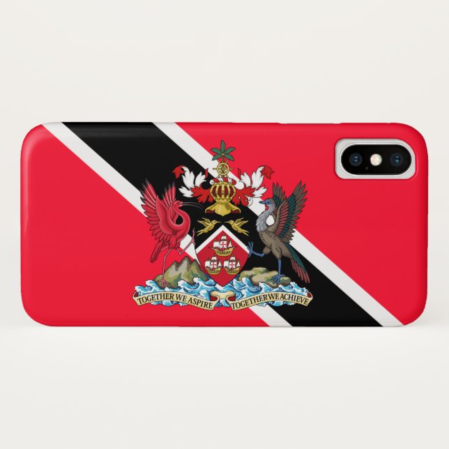 Capa Para iPhone, Case-Mate Trinidad and Tobago (Verso (Horizontal))