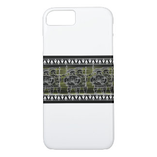 Capa iPhone 8/7 Tropa grega Black Figure