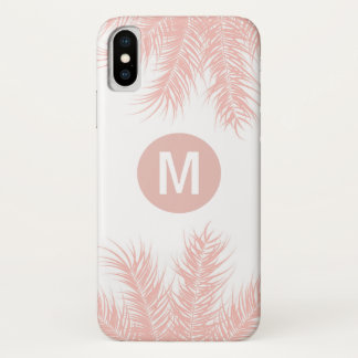 Capa Para iPhone Da Case-Mate Tropical Rosa Palm Fronds iPhone X Case