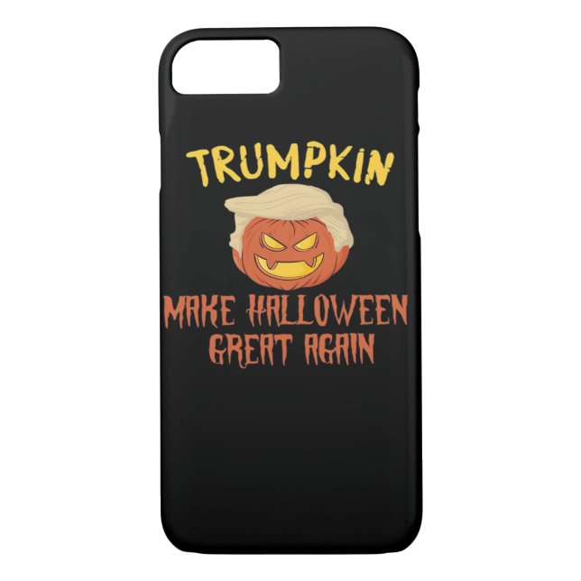 Capa Para iPhone, Case-Mate Trumpkin Faz Excelente De Halloween De Novo - Engr (Verso)