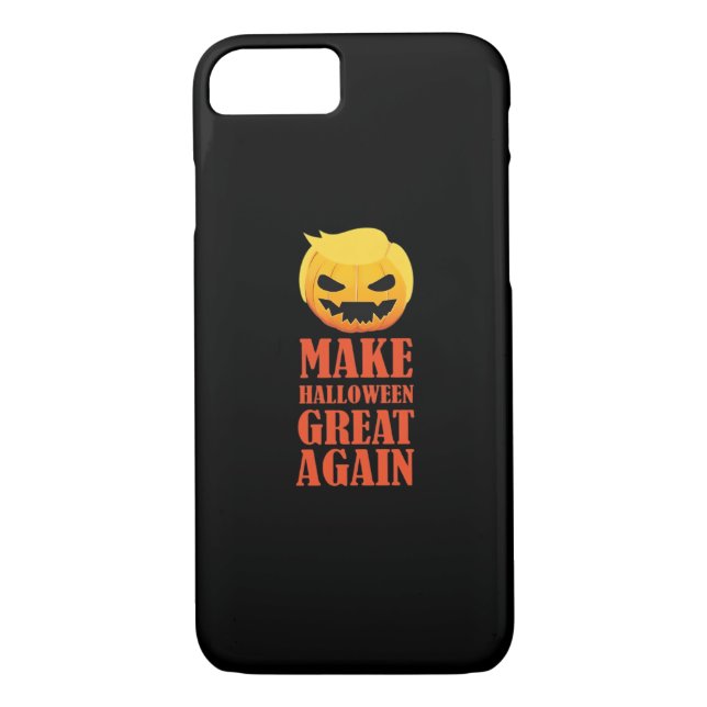 Capa Para iPhone, Case-Mate Trumpkin Faz Excelente De Halloween De Novo - MAGA (Verso)