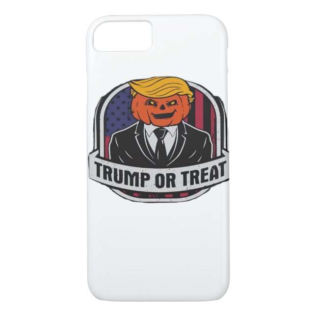 Capa Para iPhone, Case-Mate Trumpkin Ou Tratar Halloween - Figurino Político C (Verso)