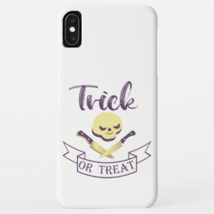 Capa Para iPhone Da Case-Mate Truque ou tratamento de ossos cruzados do crânio F