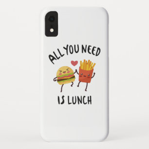 Capa Para iPhone Da Case-Mate Tudo que você precisa é do almoço