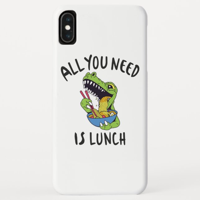 Capa Para iPhone, Case-Mate Tudo que você precisa é do almoço (Verso)