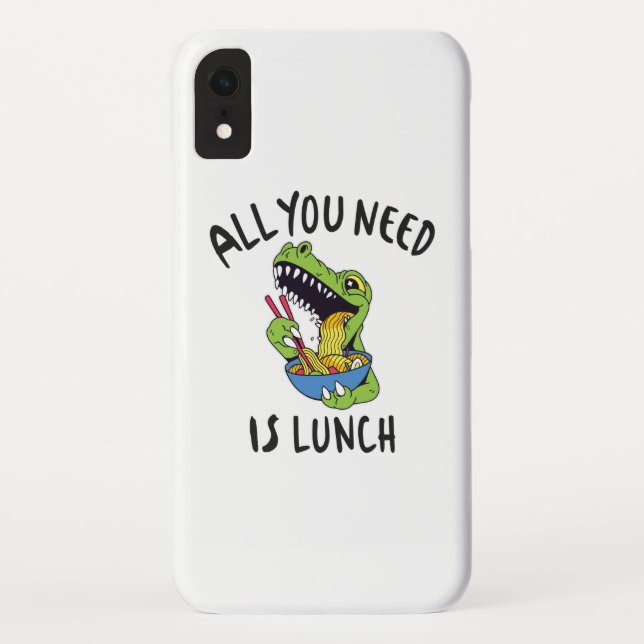 Capa Para iPhone, Case-Mate Tudo que você precisa é do almoço (Verso)