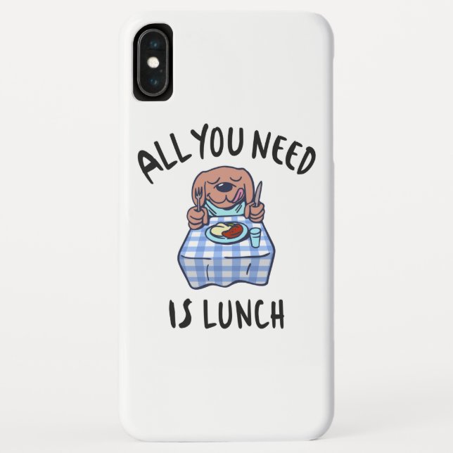 Capa Para iPhone, Case-Mate Tudo que você precisa é do almoço (Verso)