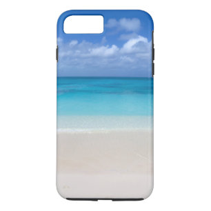 Capa iPhone 8 Plus/7 Plus Turcos da praia do Leeward e foto de Caicos