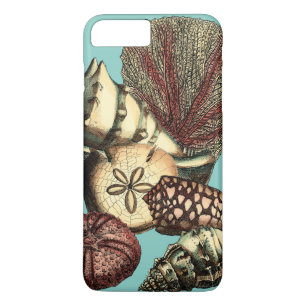 Capa Para iPhone Da Case-Mate Turquesa Shell e Red Coral Collection