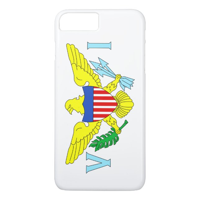 Capa Para iPhone, Case-Mate U.S. Bandeira de Virgin Islands (Verso)