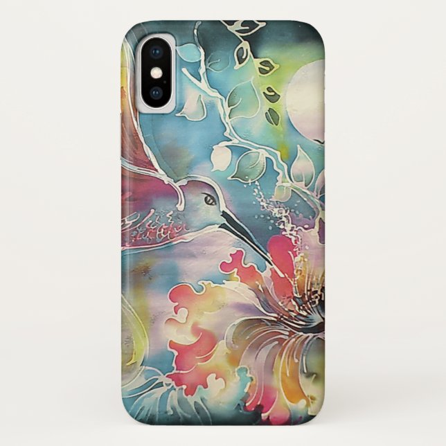 Capa Para iPhone, Case-Mate Um beija-flor Solteiro (Verso)