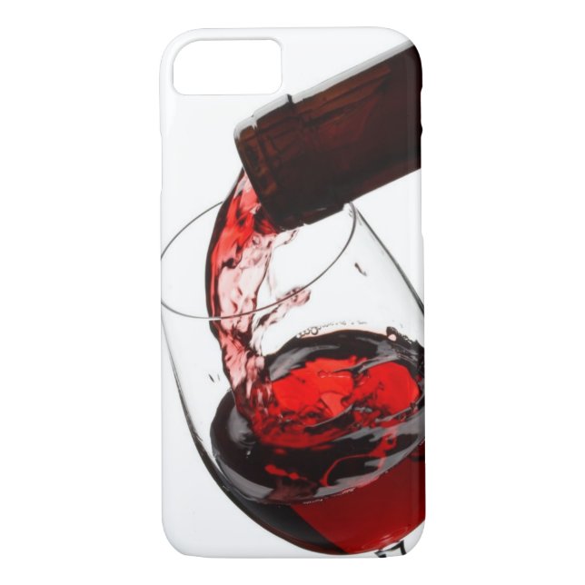 Capa Para iPhone, Case-Mate Um copo de vinho tinto (Verso)