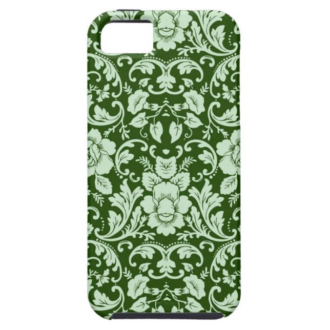 Capa Para iPhone, Case-Mate Um damasco floral antigo (Traseira)