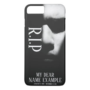 Capa iPhone 8 Plus/7 Plus Um rosto adormecido em meia sombra