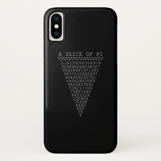 Capa Para iPhone, Case-Mate Uma fatia do triângulo Pi (Verso)