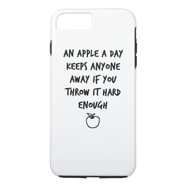 Capa Para iPhone, Case-Mate Uma Maçã Por Dia (Verso)