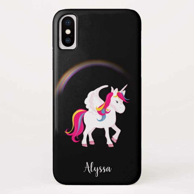 Capa Para iPhone, Case-Mate Unicórnio Mágico Personalizado (Verso)