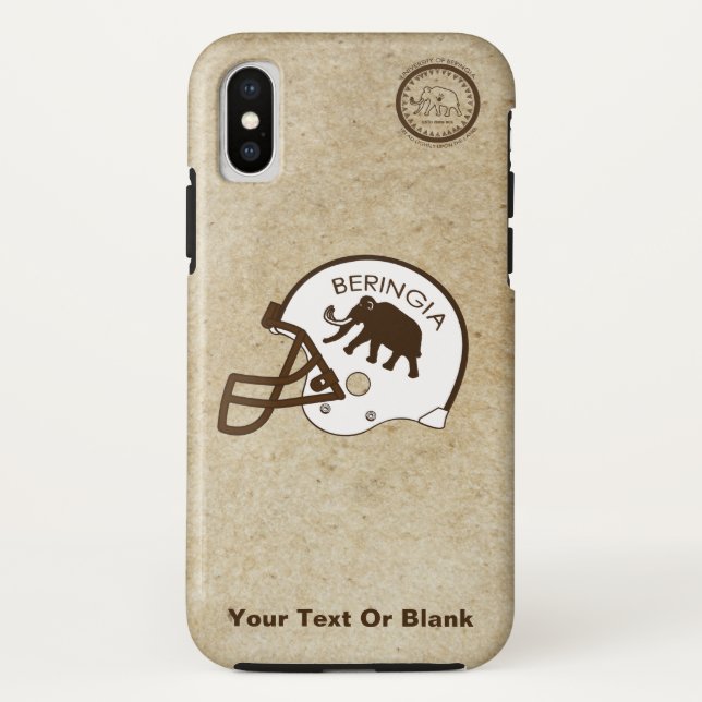 Capa Para iPhone, Case-Mate Universidade de Futebol de Beringia (Verso)