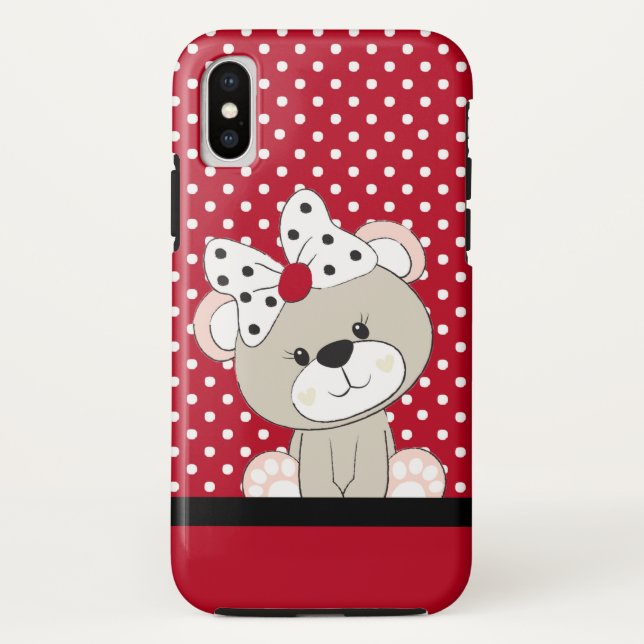 Capa Para iPhone, Case-Mate ursinho fofo (Verso)