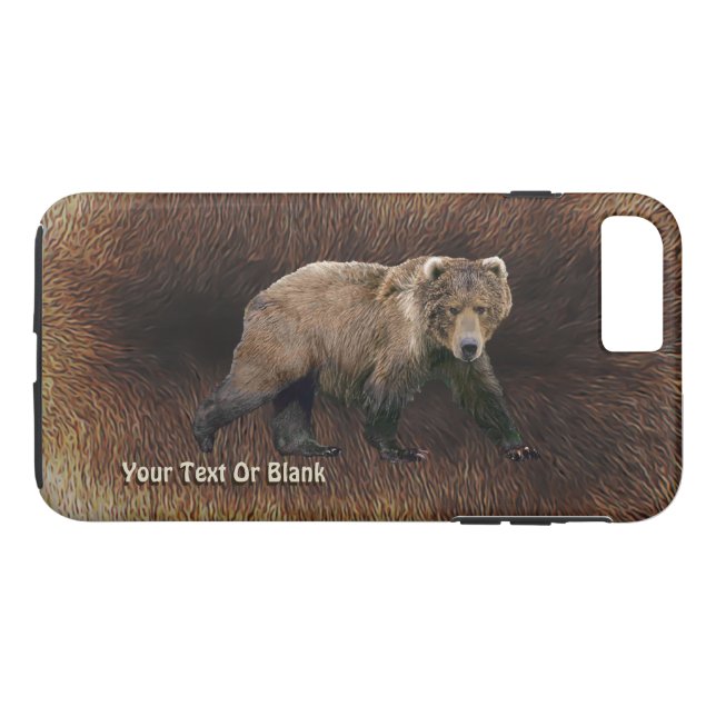 Capa Para iPhone, Case-Mate Urso Kodiak Com Peles De Caribe (Verso (Horizontal))