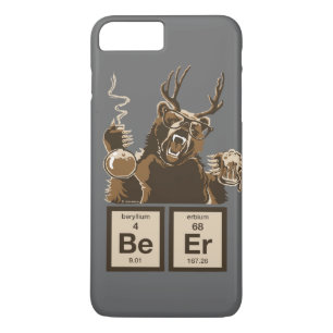Capa Para iPhone Da Case-Mate Urso químico engraçado descoberto cerveja