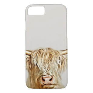 Capa iPhone 8/7 Vaca Albino Highland