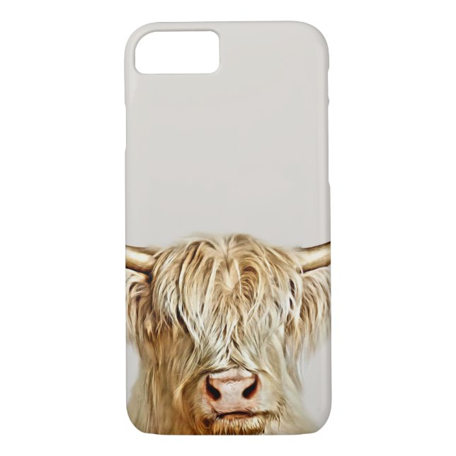 Capa Para iPhone, Case-Mate Vaca Albino Highland (Verso)