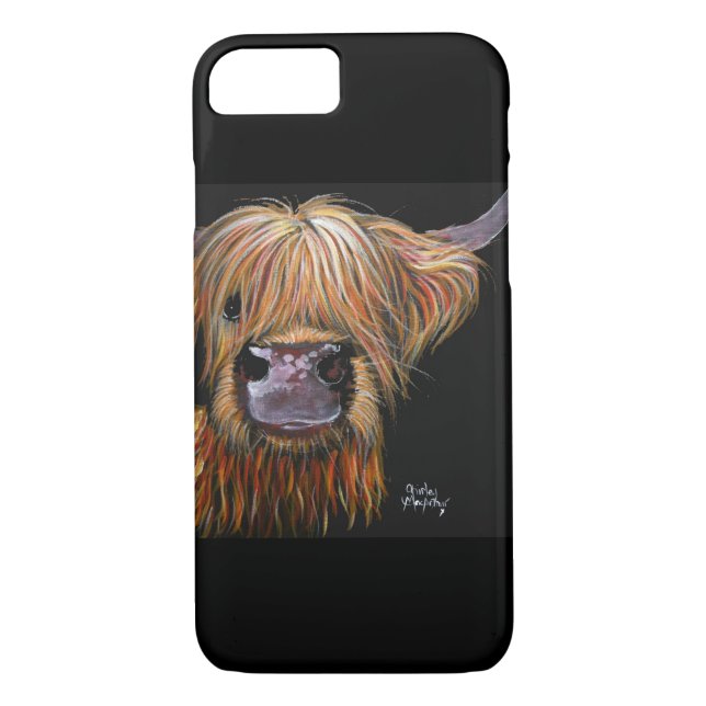 Capa Para iPhone, Case-Mate Vaca "Henry" Iphone das montanhas 7 casos (Verso)