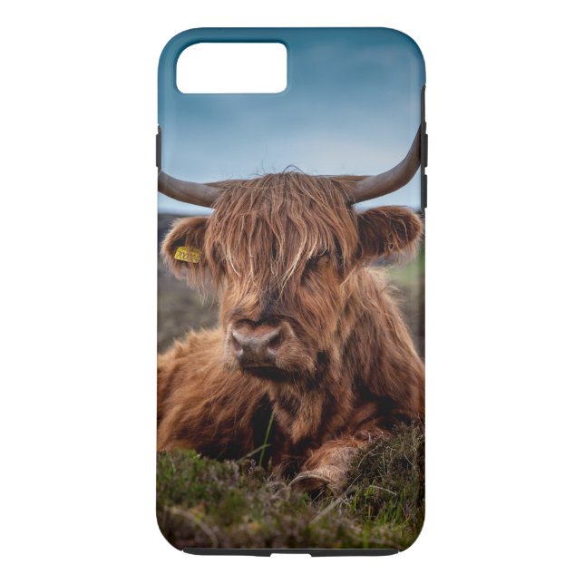 Capa Para iPhone, Case-Mate Vaca Highland (Verso)