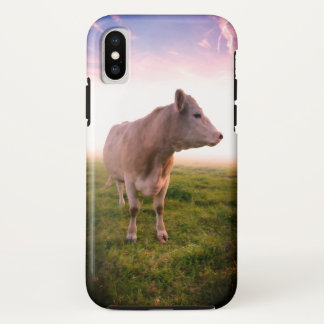 Capa Para iPhone Da Case-Mate Vaca Sangria Sunset em Pastagem