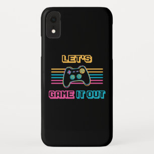 Capa Para iPhone Da Case-Mate Vamos jogar ao estilo retrô