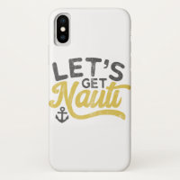 Vamos Nauti Náutico Vintage Tipo Cinza Amarelo