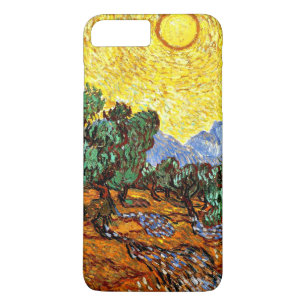 Capa Para iPhone Da Case-Mate Van Gogh - Oliveiras com Céu Amarelo e Sol