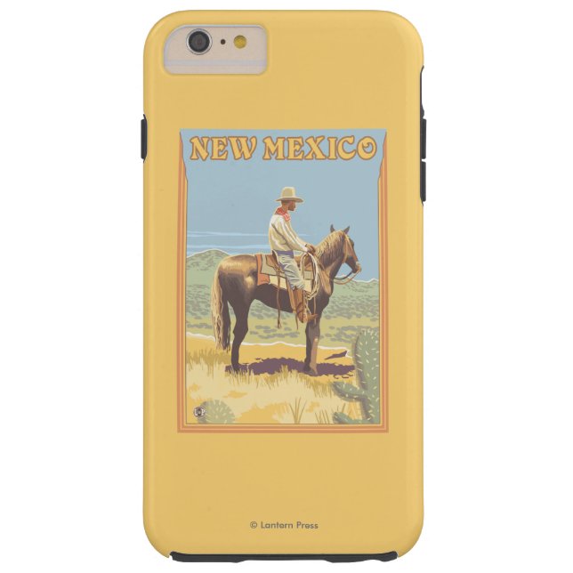 Capa Para iPhone, Case-Mate Vaqueiro (vista lateral) New mexico (Verso)