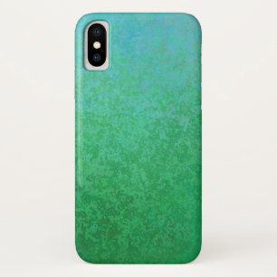 Capa Para iPhone X Variações verdes legal com inclinação