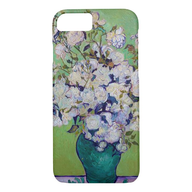 Capa Para iPhone, Case-Mate Vaso de Rosas, Vincent van Gogh (Verso)
