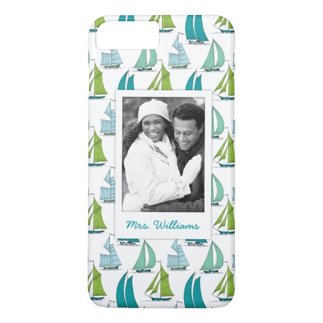 Capa Para iPhone, Case-Mate Veleiros no teste padrão | da água seus foto & (Verso)