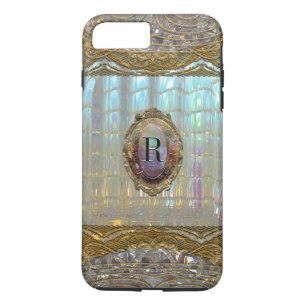 Capa iPhone 8 Plus/7 Plus Veraspeece doce Monograma Barroco Plus