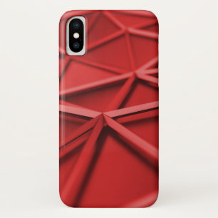Capa Para iPhone Da Case-Mate vermelho abstrato geométrico